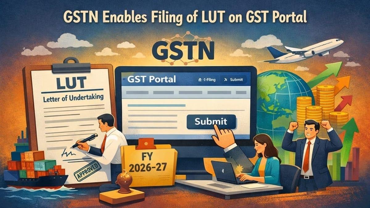 GST LUT Certification